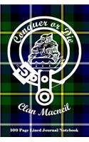 Clan MacNeil 100 Page Lined Journal/Notebook