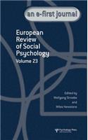 European Review of Social Psychology: Volume 23