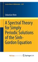 A Spectral Theory for Simply Periodic Solutions of the Sinh-Gordon Equation