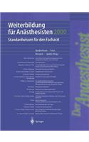 Weiterbildung Für Anästhesisten 2000