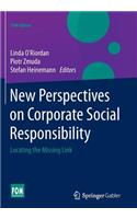 New Perspectives on Corporate Social Responsibility