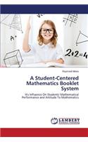 Student-Centered Mathematics Booklet System