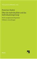 Über die Individualität und das Individuationsprinzip. 5. methaphysische Disputation / Über die Individualität und das Individuationsprinzip. 5. methaphysische Disputation