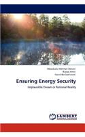 Ensuring Energy Security