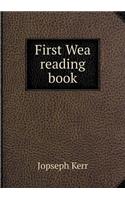 First Wea reading book: (English)