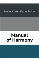 Manual of Harmony