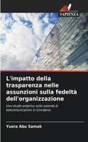L'impatto della trasparenza nelle assunzioni sulla fedeltà dell'organizzazione