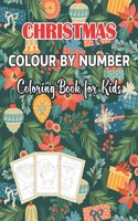 Christmas Colour By Number Coloring Book for Kids