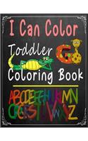 I Can Color Toddler Coloring Book
