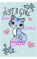 just a girl who loves cats