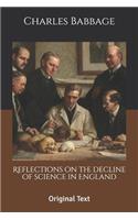Reflections on the decline of science in England: Original Text
