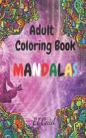 Adult coloring book MANDALAS