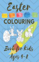 Easter COLOURING Book for Kids Ages 4-8