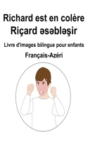 Français-Azéri Richard est en colère / Riçard &#601;s&#601;bl&#601;&#351;ir Livre d'images bilingue pour enfants