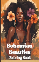 Bohemian Beauties Coloring Book