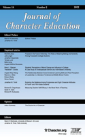 Journal of Character Education Volume 18 Number 2 2022