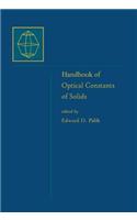 Handbook of Optical Constants of Solids