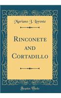 Rinconete and Cortadillo (Classic Reprint)