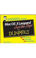 Mac OS X Leopard Just the Steps For Dummies