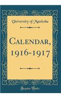 Calendar, 1916-1917 (Classic Reprint)