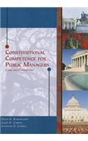 Constitutional Competence for Public Managers