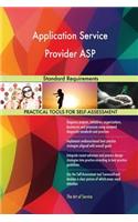 Application Service Provider ASP Standard Requirements
