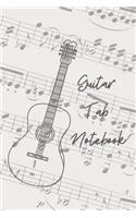 Guitar Tab Notebook