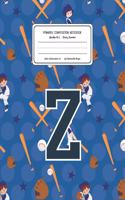 Primary Composition Notebook Grades K-2 Story Journal Z