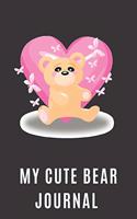 My Cute Bear Journal