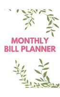 Monthly Bill Planner