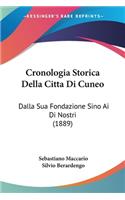 Cronologia Storica Della Citta Di Cuneo