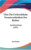 Uber Die Civilrechtliche Verantwortlichkeit Der Richter