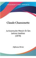 Claude Chansonette