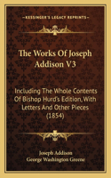 Works Of Joseph Addison V3