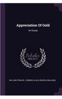 Appreciation of Gold