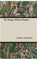 Songs of Henri Duparc