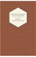 Virginibus Puerisque and Other Papers