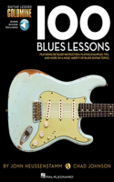 100 Blues Lessons - Guitar Lesson Goldmine Series (Bk/Online Audio)