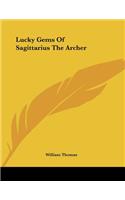 Lucky Gems of Sagittarius the Archer: (English)