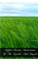 Goffine Devout Instructions Of The Epistles And Gospels: (English)