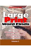 Large Print Word-Finds