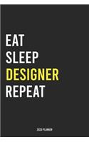 Eat Sleep Designer Repeat 2020 Planner