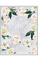 I am Grateful - Gratitude Journal - A4 Dot grid Bullet Journal - Inspirational Journal for women -Practice Gratitude Everyday