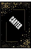 CARTER (6x9 Journal)