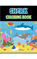 Shark Coloring Book: Cute Shark Coloring Books for Girls Boys Kids and Anyone Who Loves Baby Shark