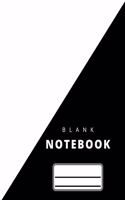 Blank Notebook: Classic, Soft Cover,110 pages