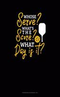 Whose Serve? What's the Score? What Day Is It?: Storyboard Notebook 1.85:1(32 Storyboard Notebook 1.85:1)