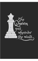 The Queen Goes Wherever She Wants: Chess Player 2019-2020 Academic Year Planner, Datebook, And Homework Scheduler For Middle And High School Students, Teachers, And Busy Moms