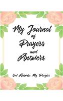 My Journal Of Prayers And Answers God Answers My Prayers