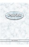 Patrick - Lined Notebook